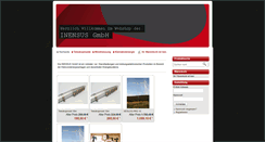 Desktop Screenshot of inensus-shop.com